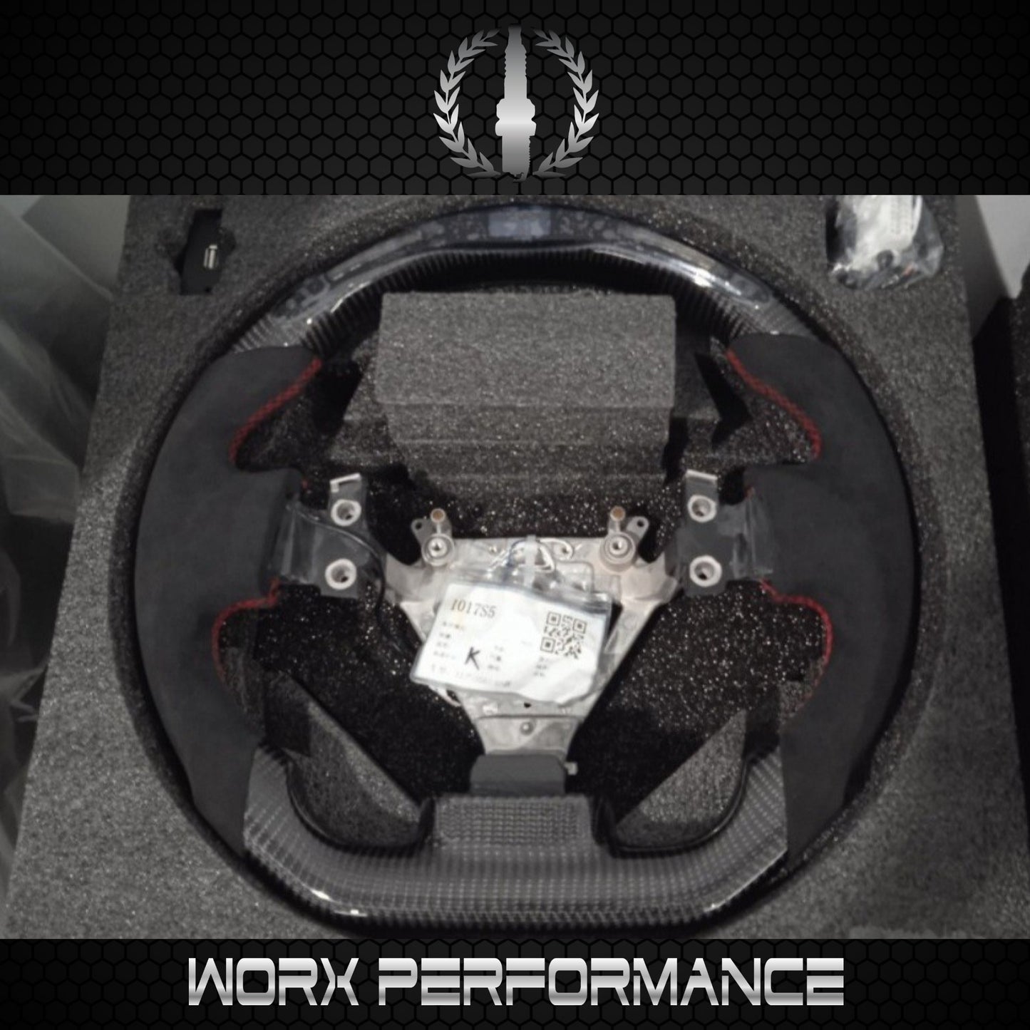 Nissan 350Z OHC LED Carbon Fiber Steering Wheel
