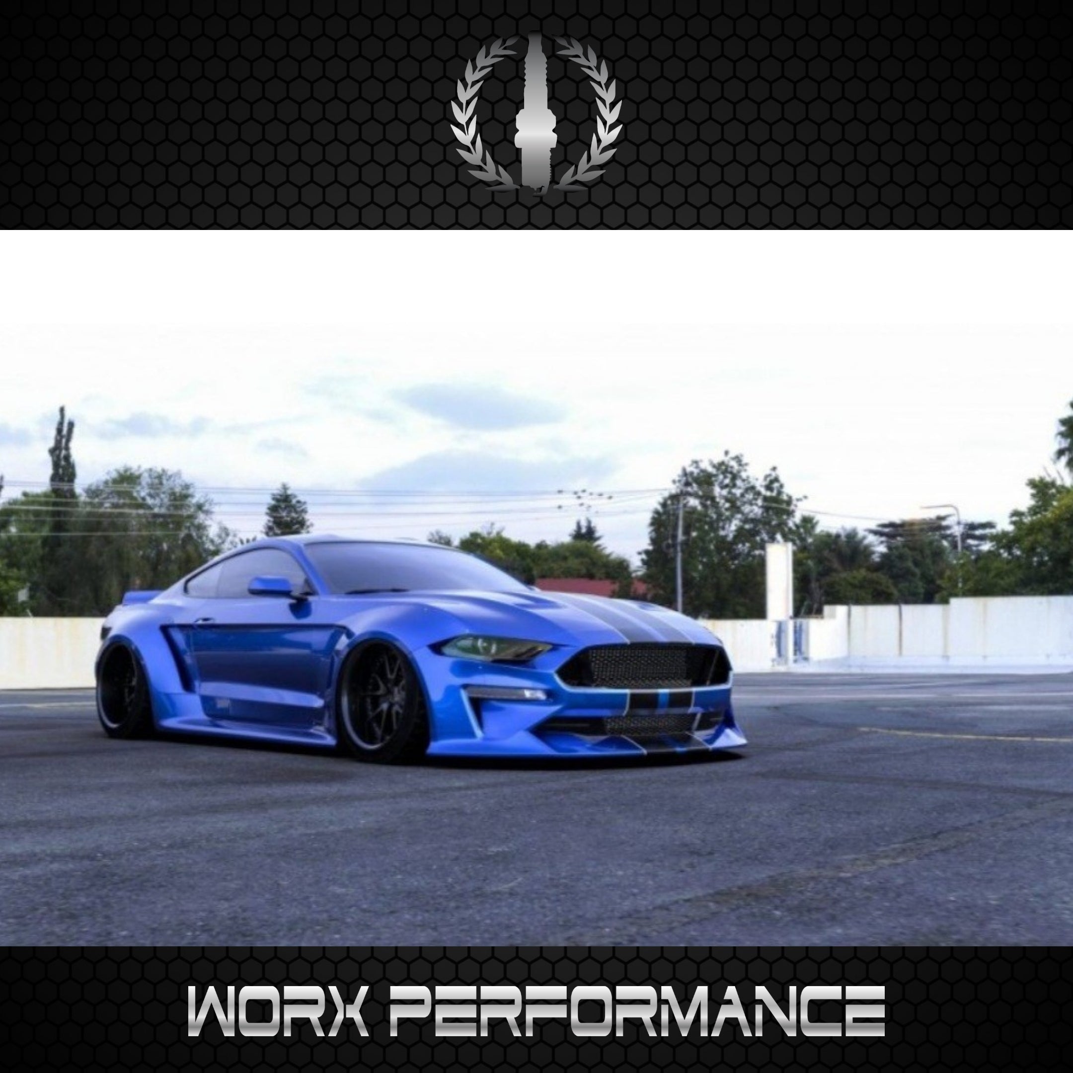 Ford Mustang Wide Bodykit – Worx Performance