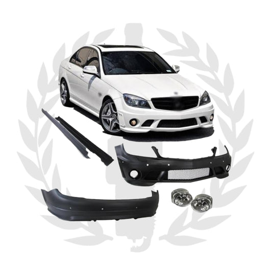 Mercedes Benz W204 08-11 C63 Style Body Kit