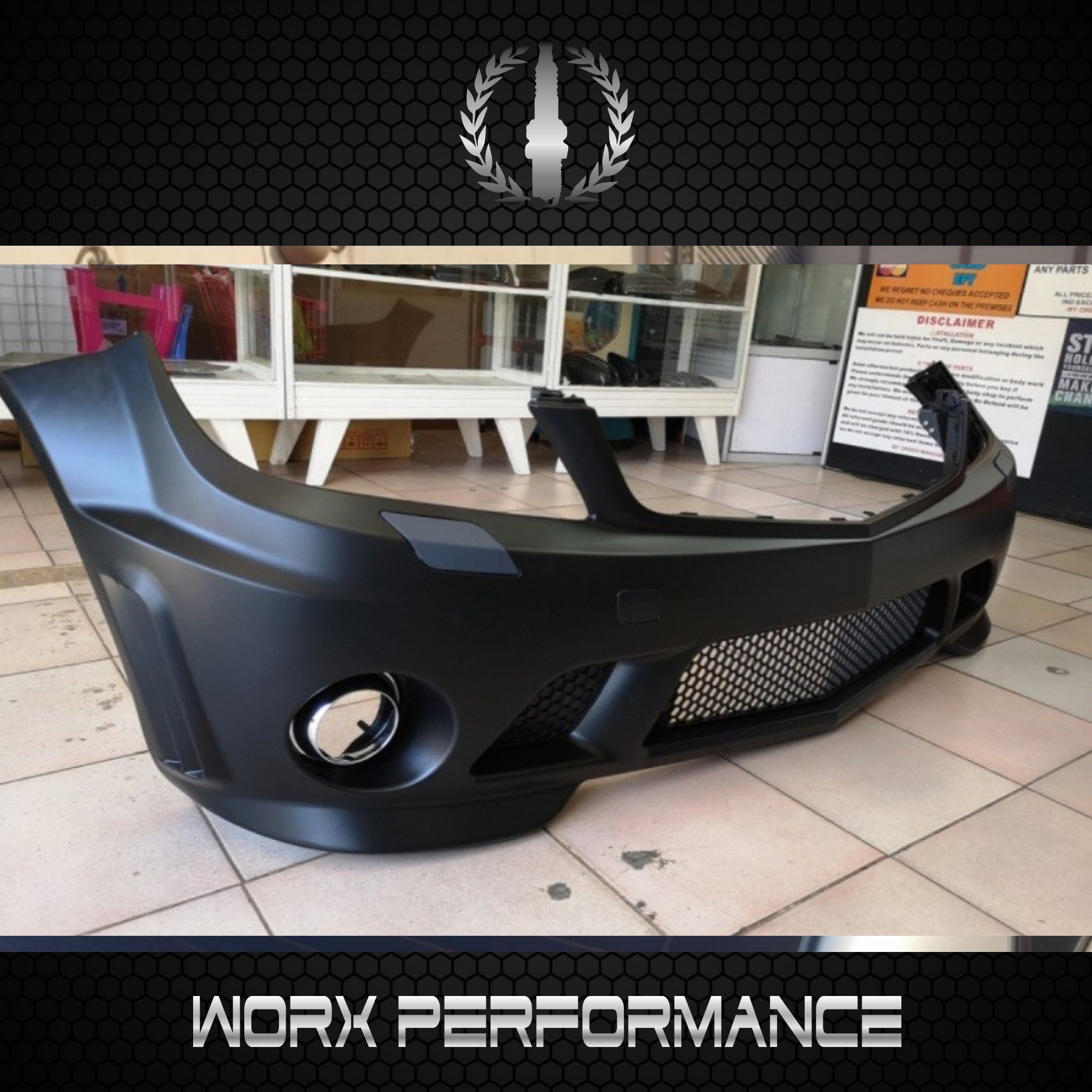 Mercedes Benz W204 08-11 C63 Style Front Bumper – Worx Performance
