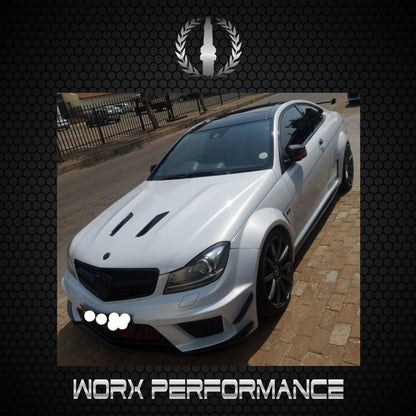 Mercedes Benz W204 C63 Coupe Black Series Body Kit