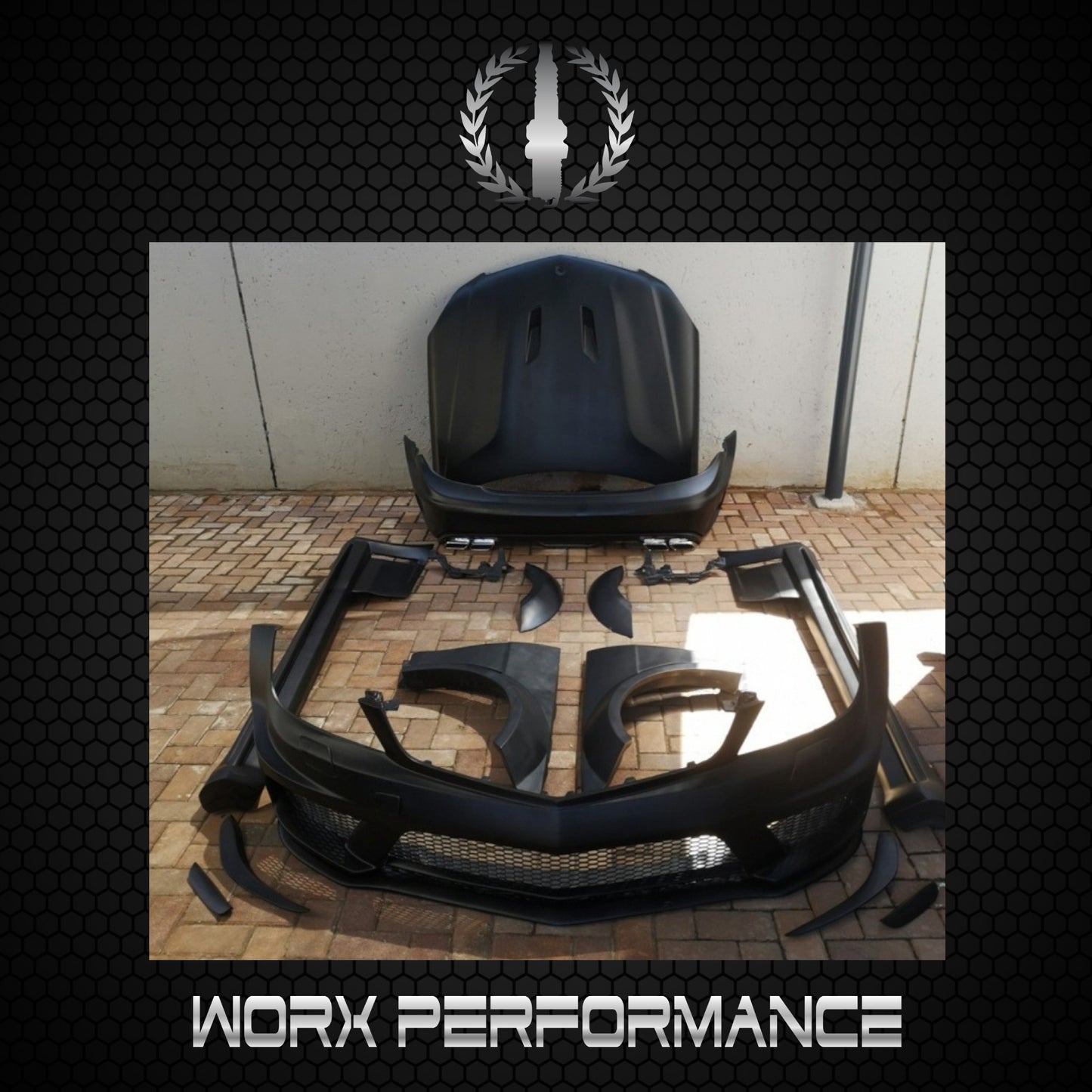 Mercedes Benz W204 C63 Coupe Black Series Body Kit