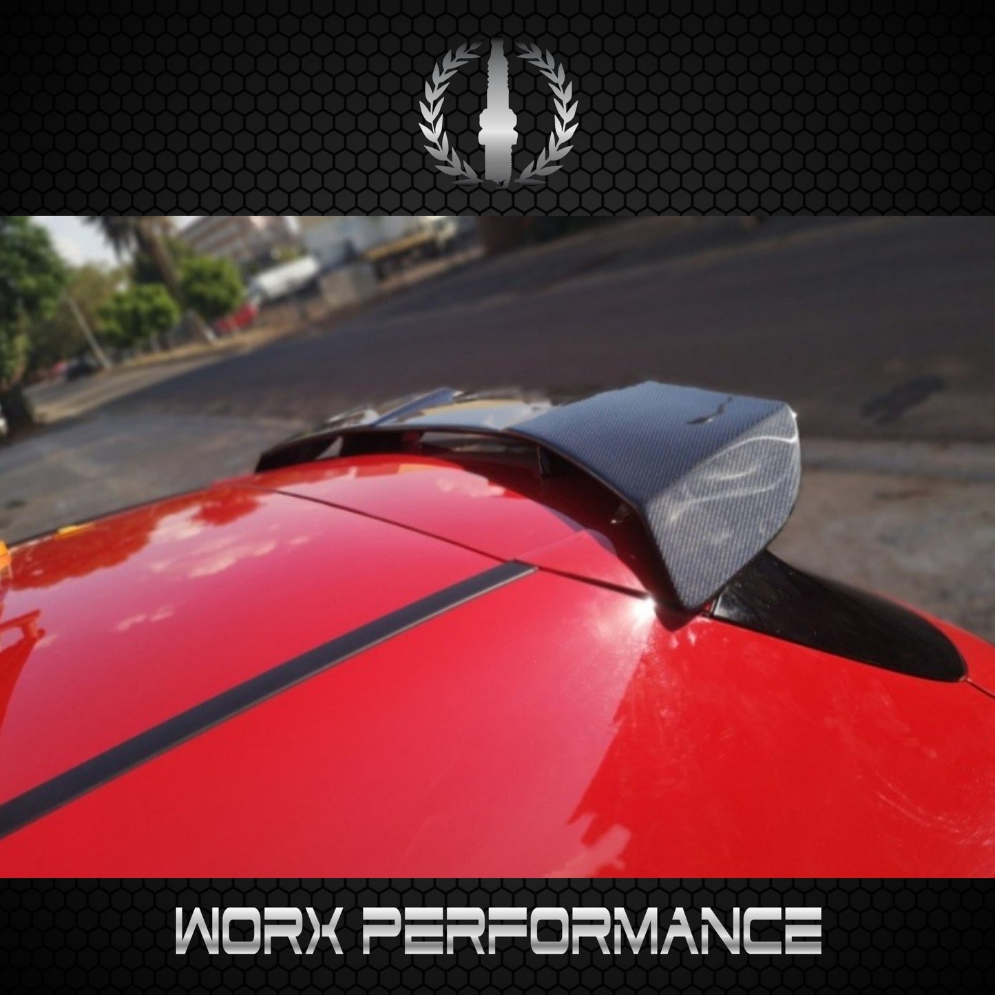 Mercedes Benz W176 Revo-Style Carbon Fiber Roof Spoiler