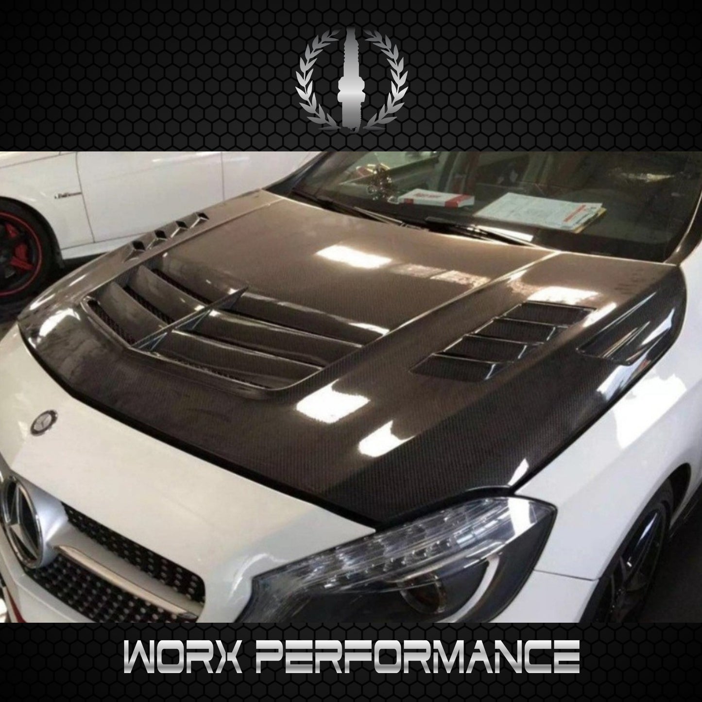 Mercedes Benz W176 Carbon Fiber Bonnet