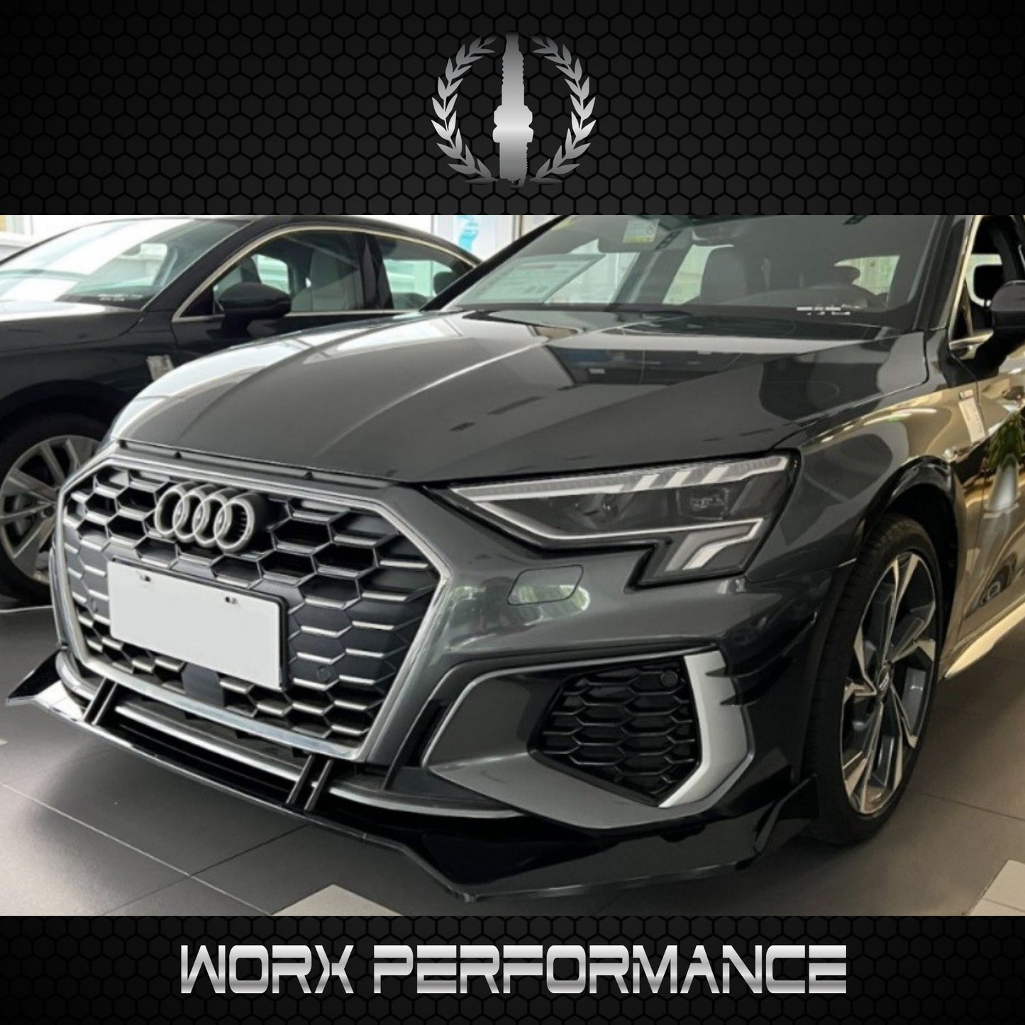 Audi A3 8Y 21+ S-Line Front Lip