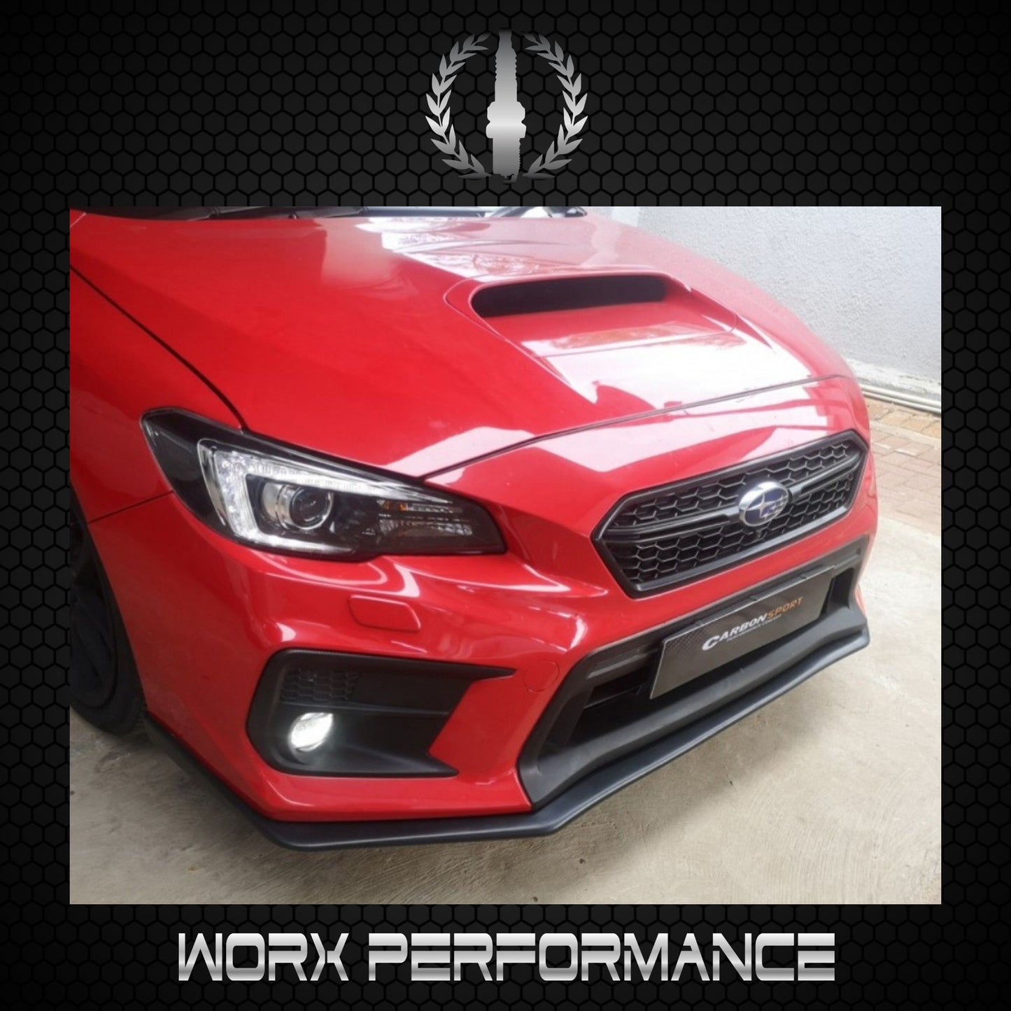 Subaru Impreza 2015 WRX STI-Style Front Lip