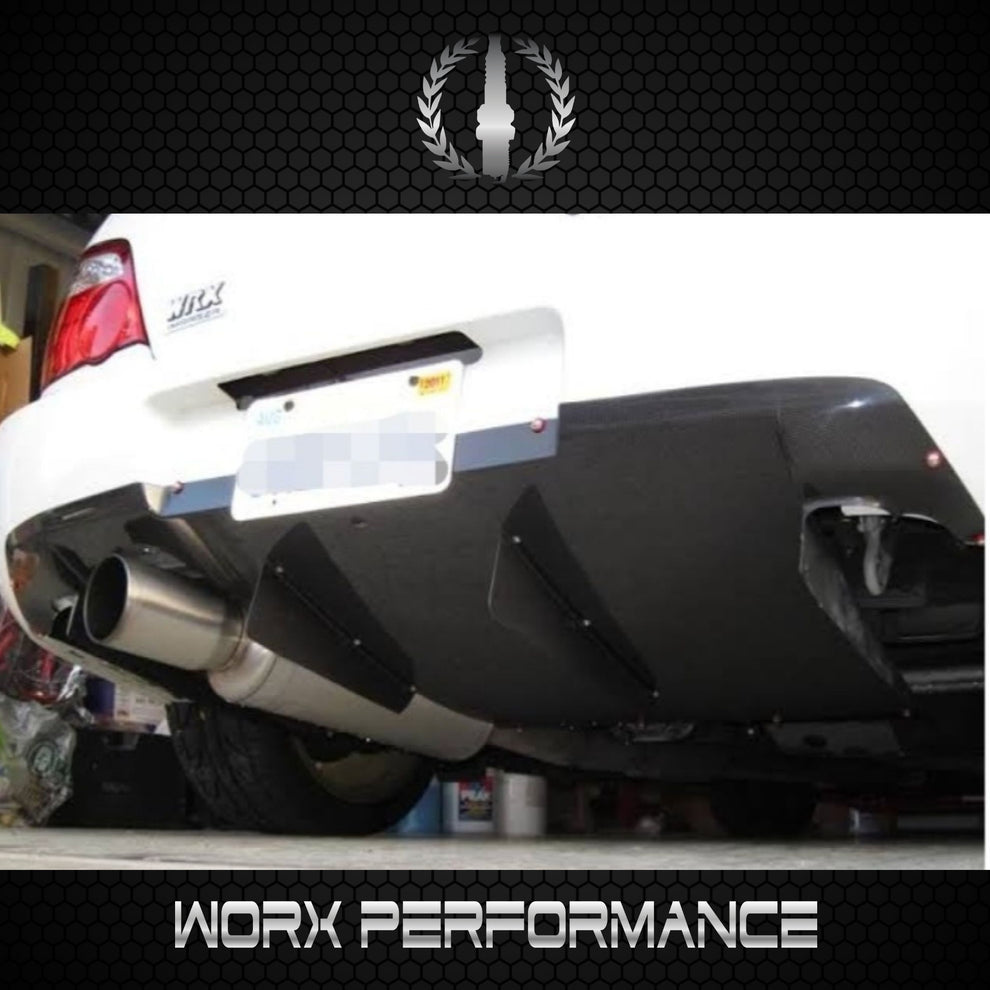 Subaru Impreza GD HKS-Style Rear Diffuser – Worx Performance