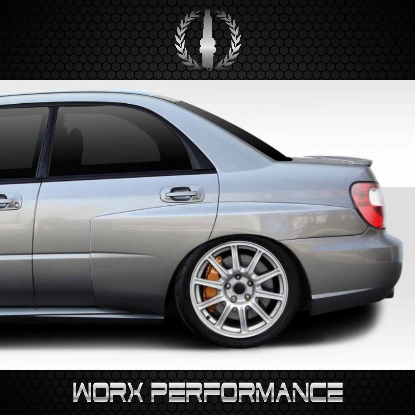 Subaru Impreza GD WRC-Style Wide Fender Flare (4pcs/Set)