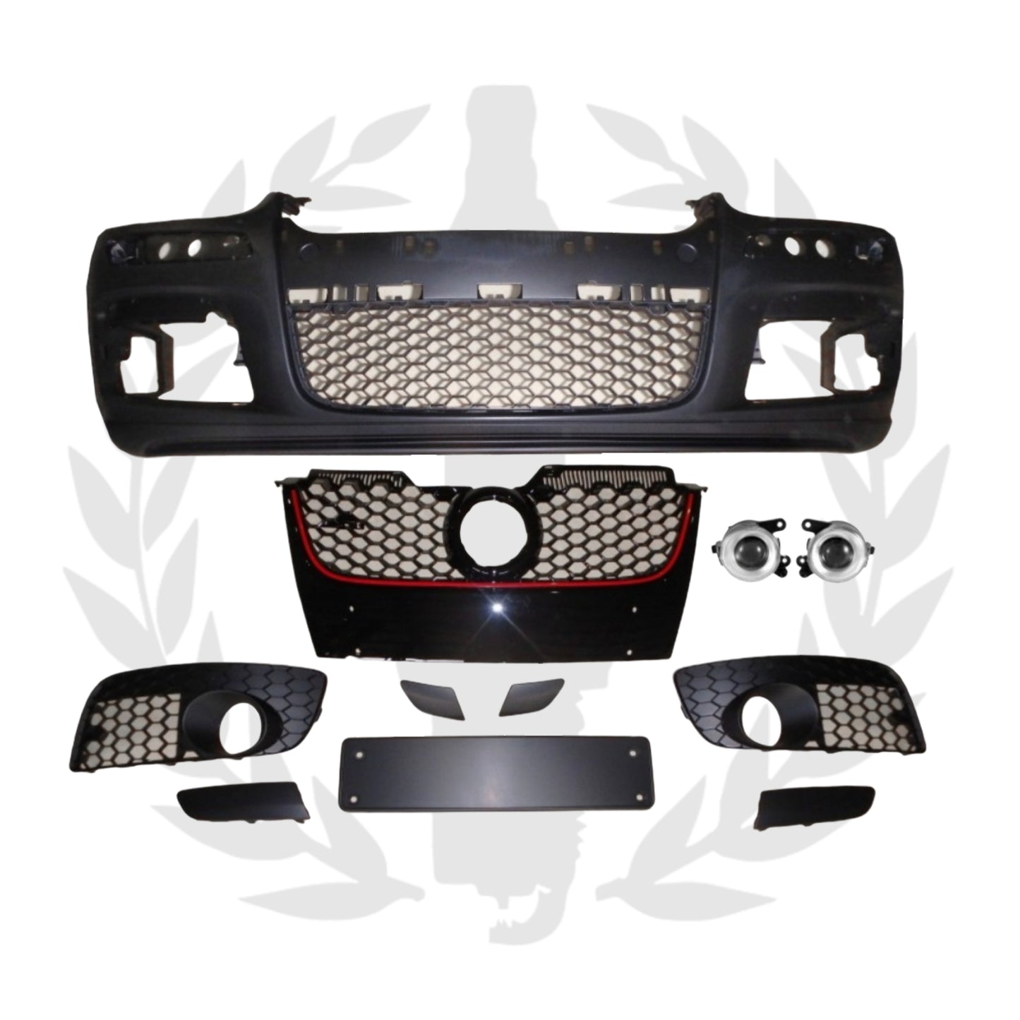 Golf 5 GTI Front Bumper W/Grille W/Foglamp
