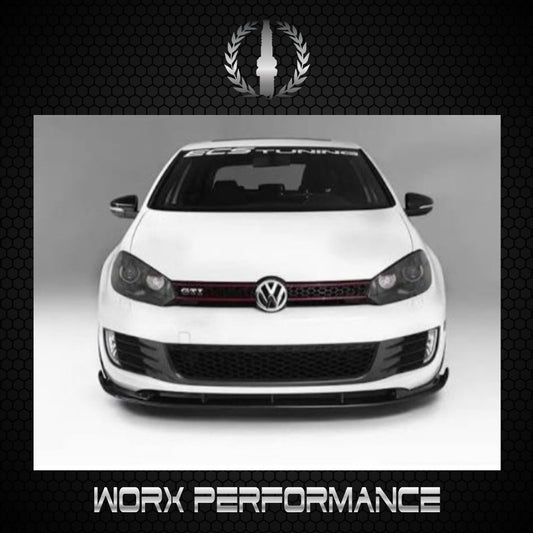 Golf 6 GTI ECS-Style Carbon Fiber Front Lip