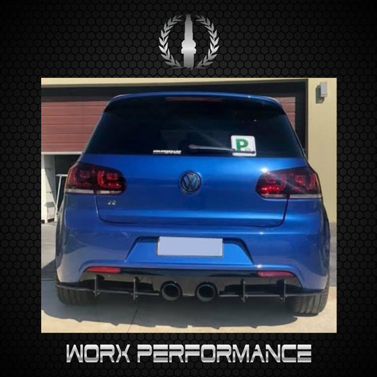 Golf 6R MX-Style Rear Diffuser