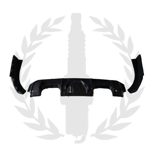 G82 M4 JDM-Style Carbon Fiber 3PCS Rear Diffuser