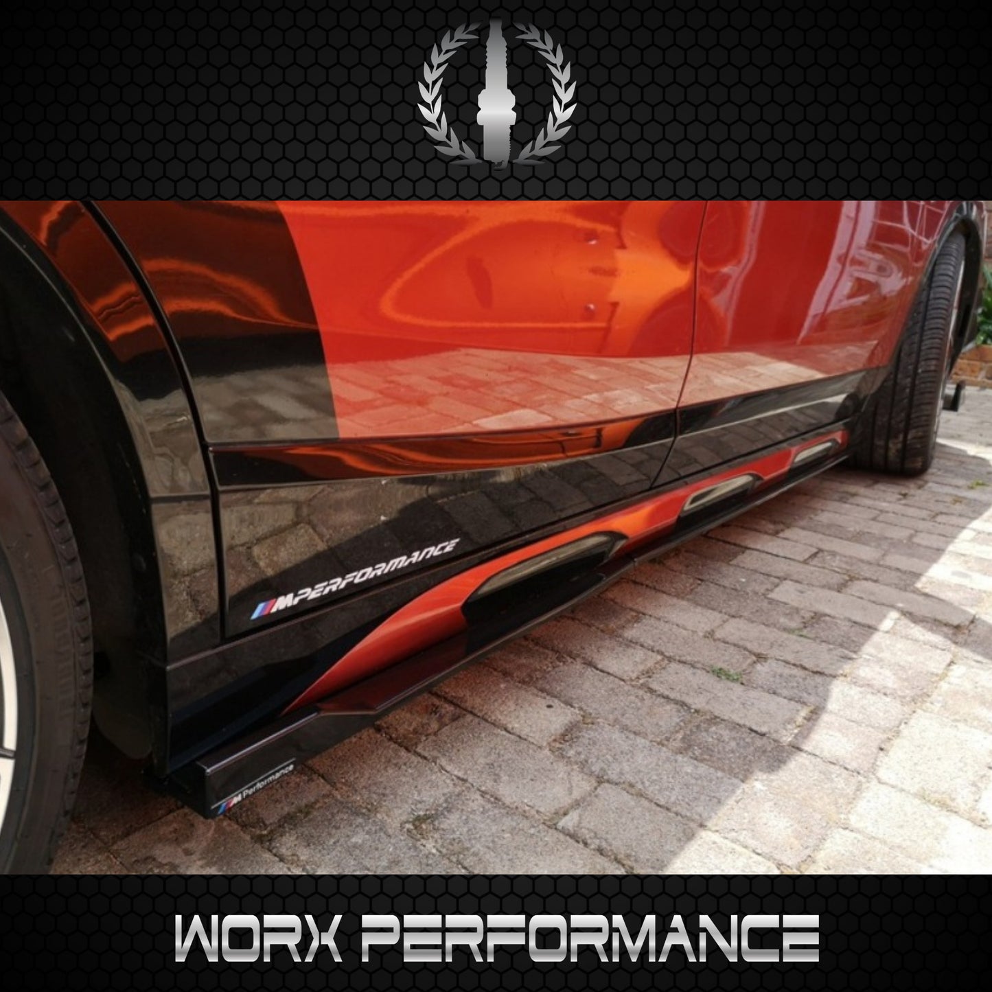 Universal Side Skirt Extension 4PCS Type