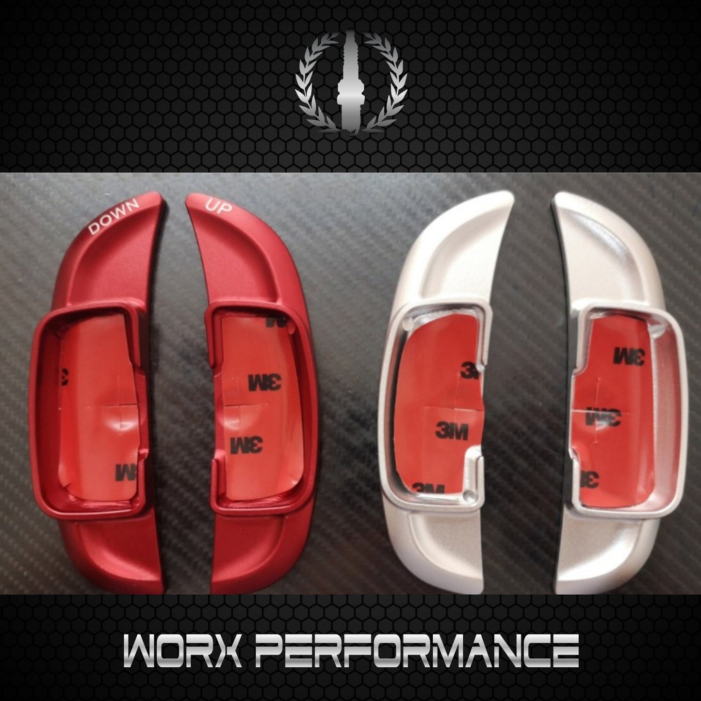 MERCEDES BENZ W204 PADDLE SHIFT-Silver