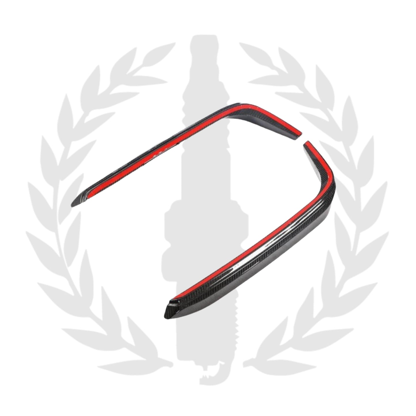 Alfa Romeo Guilia Quadrifoglio 15-20 Carbon Fiber Front Canards