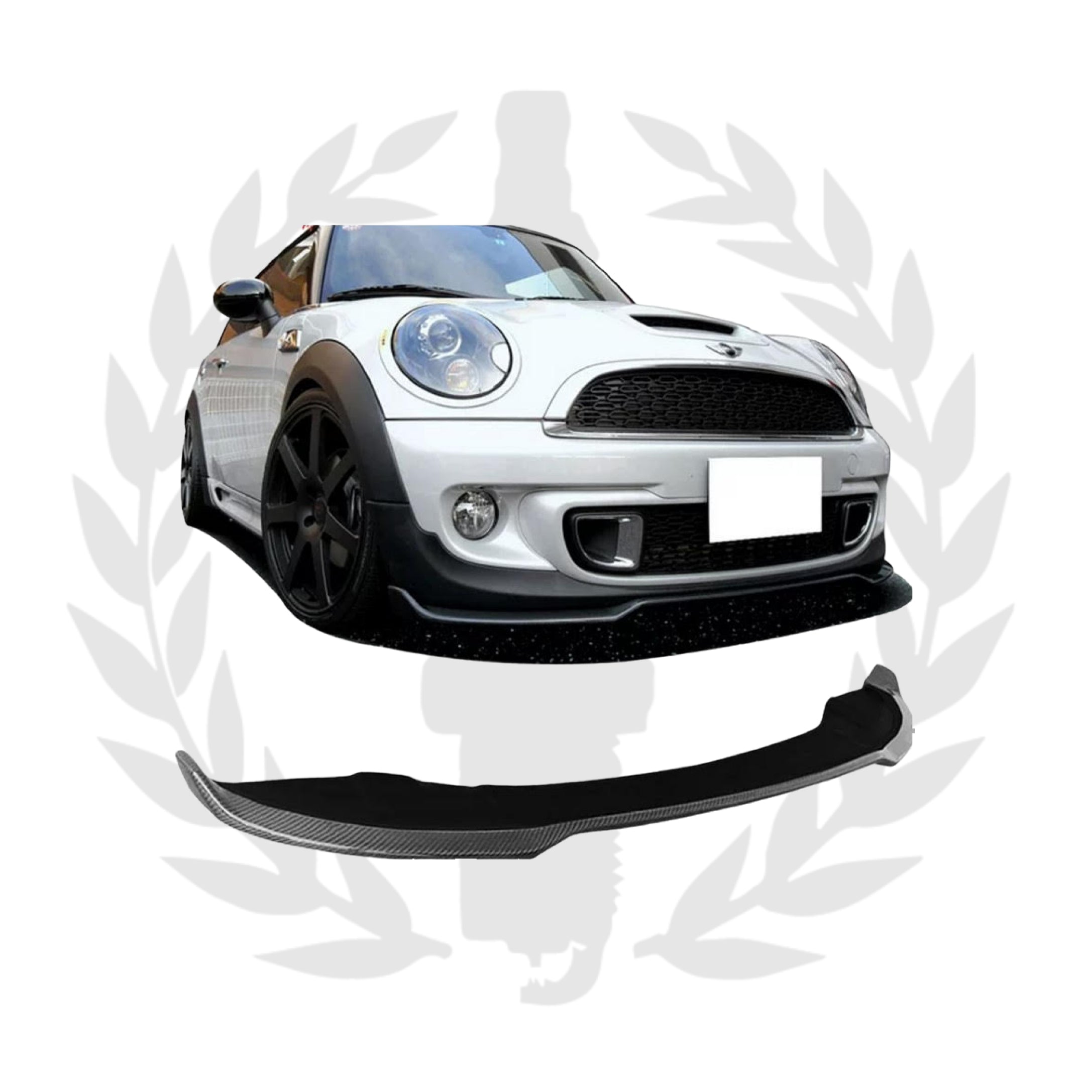 Mini R56 Carbon Front Lip – Worx Performance
