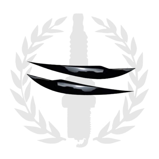 BMW F30 Gloss Black Eyelids