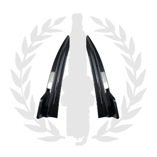 BMW F30 Gloss Black Rear Splitters