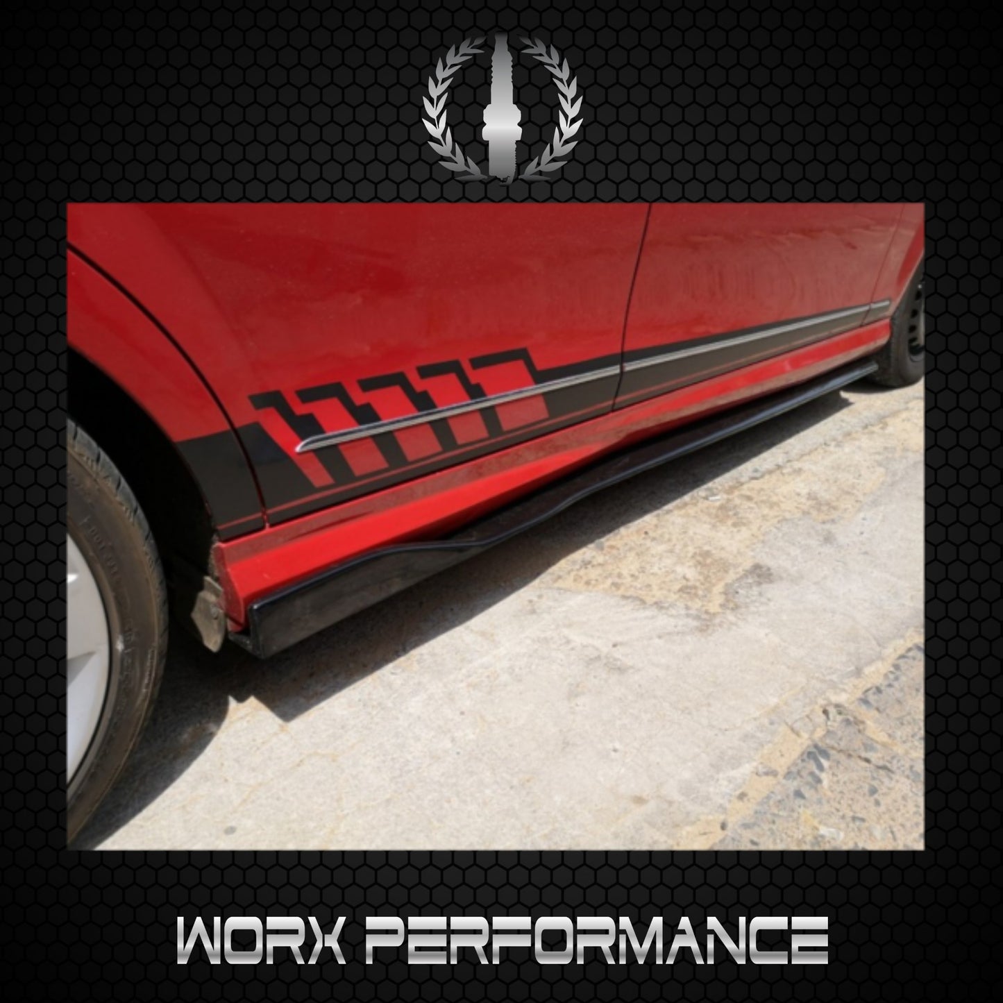 Universal Side Skirt Extension w/Wing