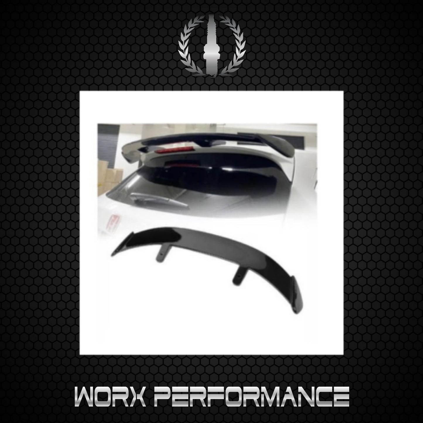 Universal Hatchback Roof Spoiler