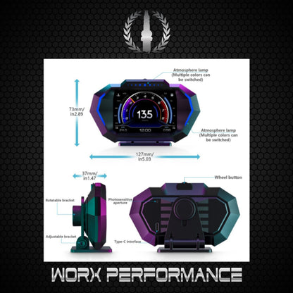 Head Up Display OBD V2