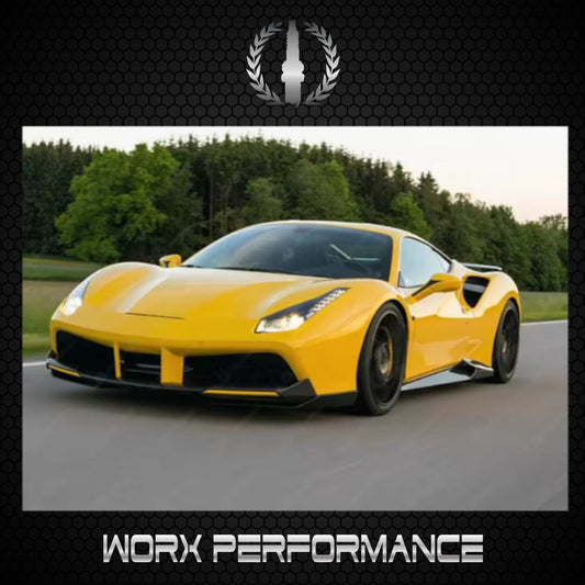 Ferrari 488 GTB  N Style Full Body Kit - Dry Carbon