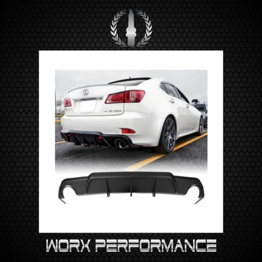 Lexus is250 05-12 DMR-style Rear Diffuser