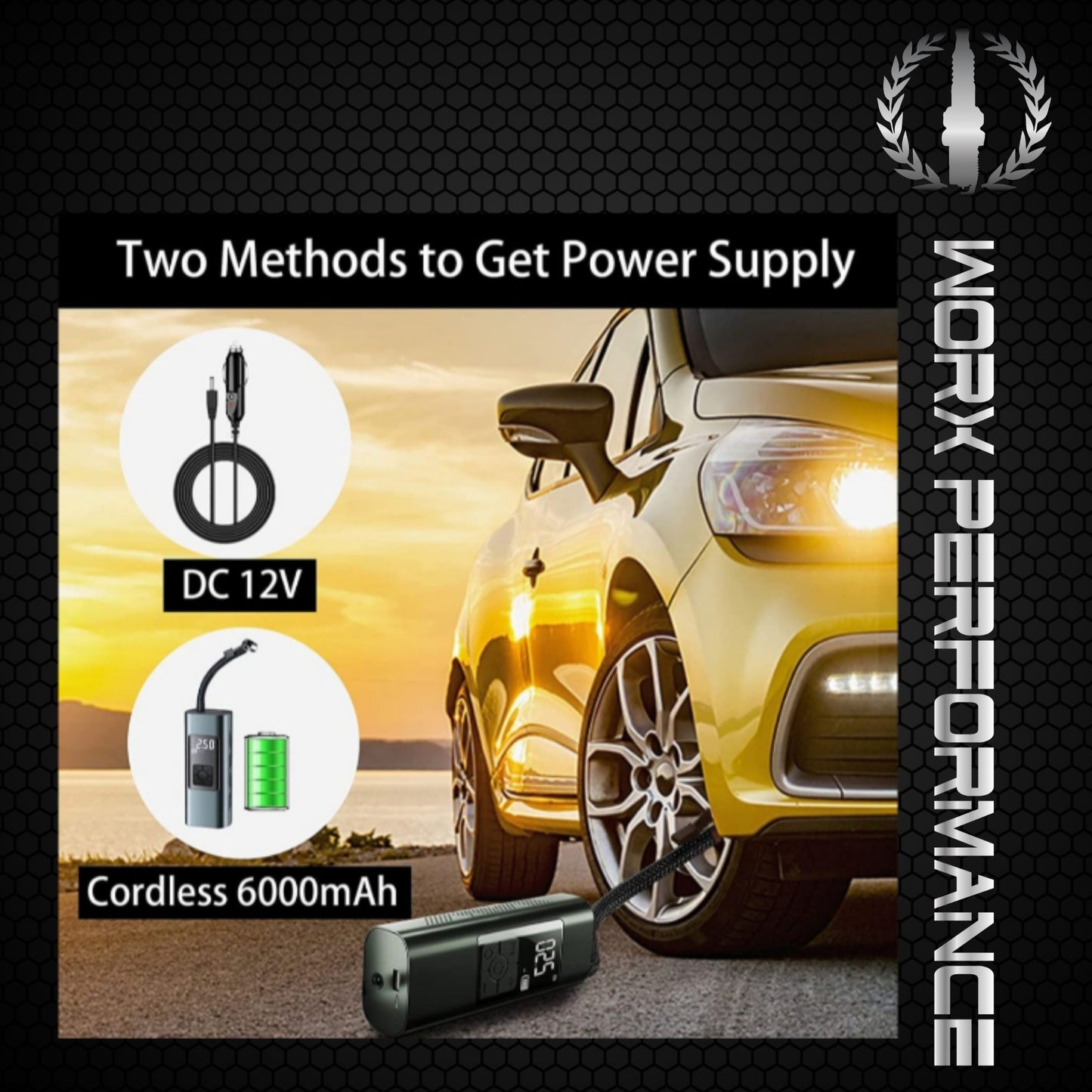 Cordless Tyre Compressor