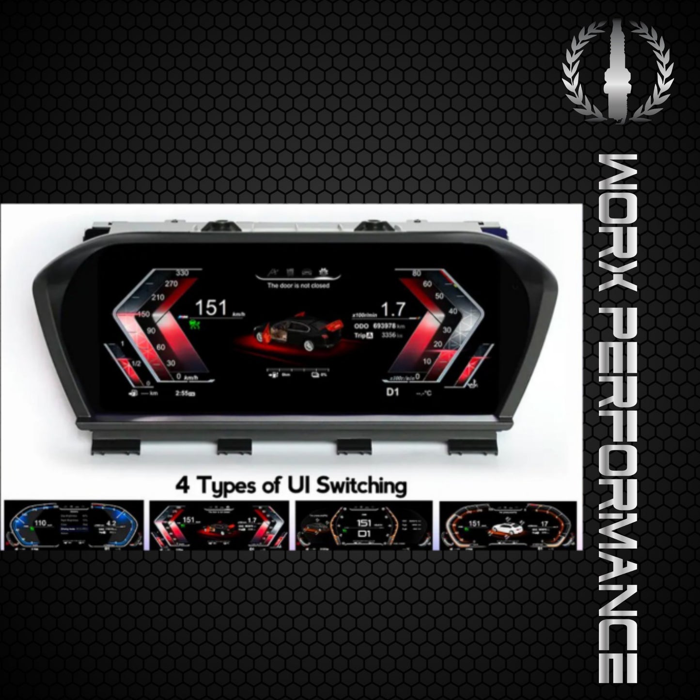 BMW Digital Instrument Cluster F20/F52 ,F22 ,X1-F48/F49 ,X2-F39