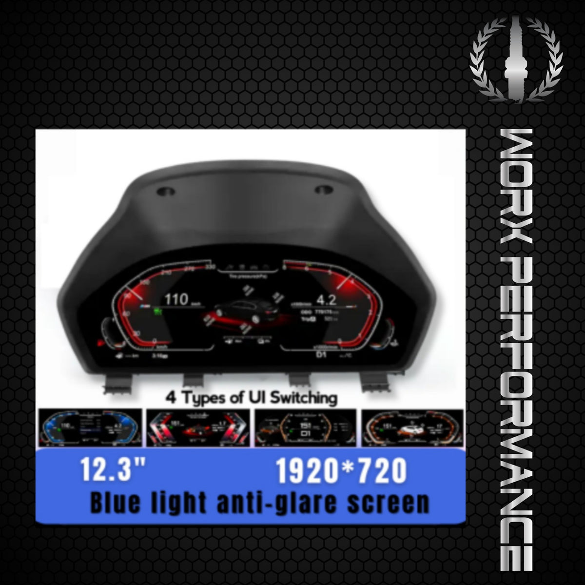 F36 Display BMW Digital Instrument Cluster 3/4 Series F30 F31 F32 F33 F34 F36 HEAD ...