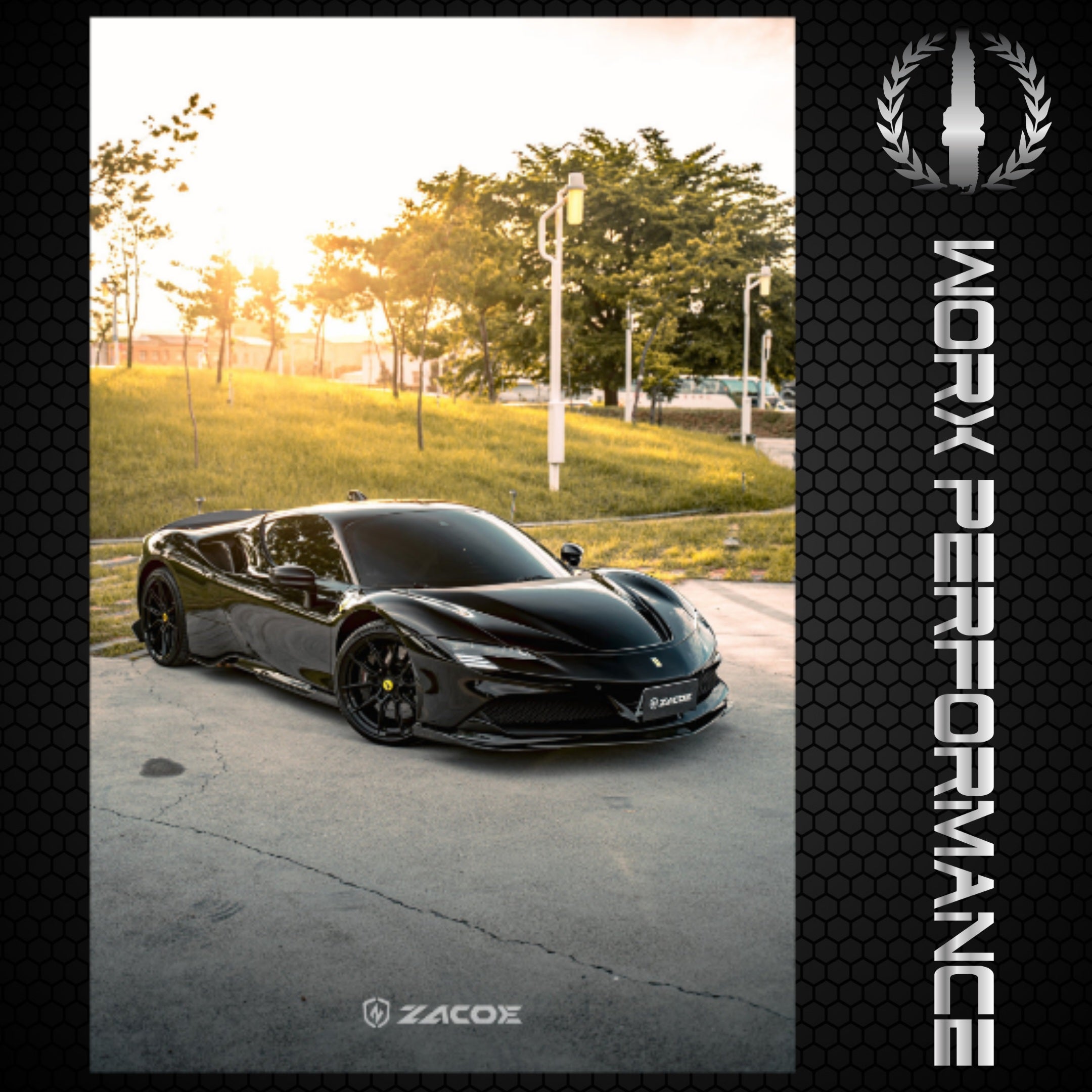 Sf90 Kit Ferrari SF90 Carbon Fiber Body kit – Worx Performance