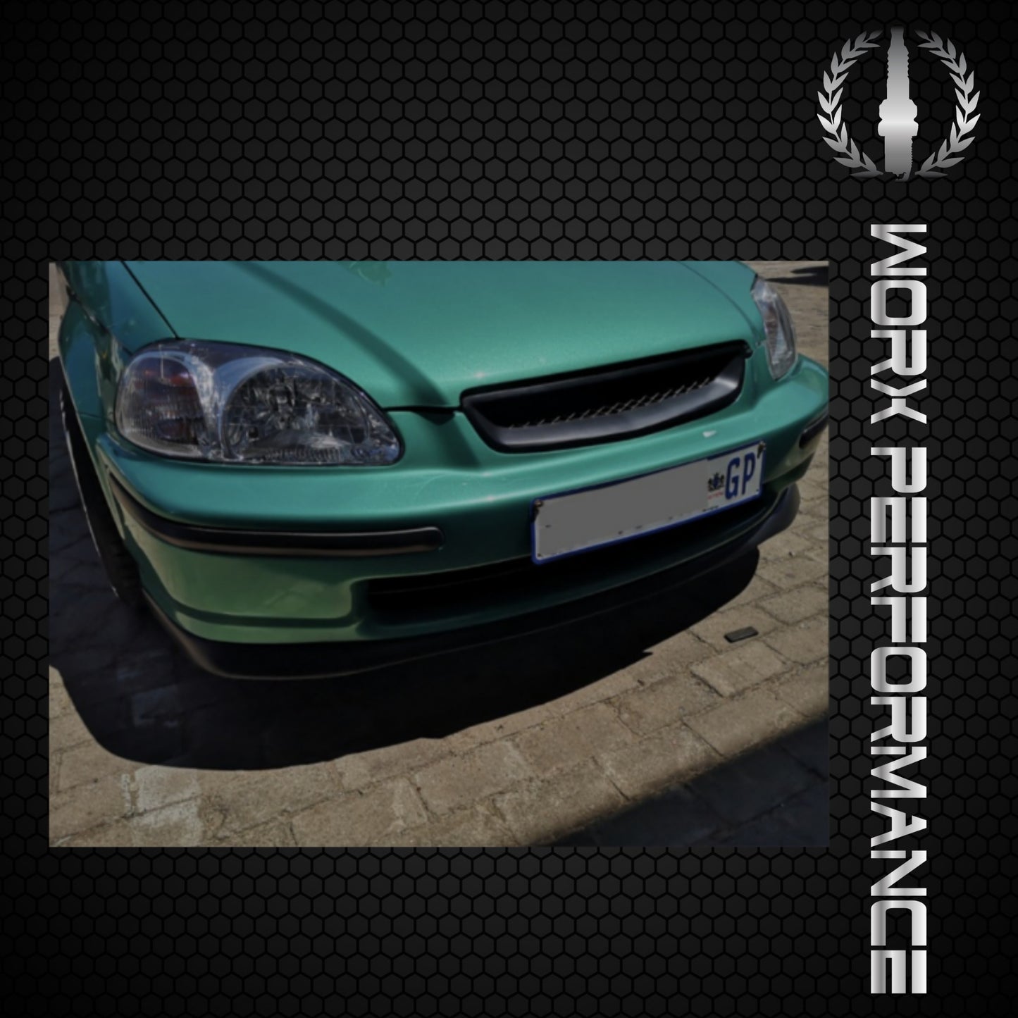 HONDA CIVIC 96-98 SIR STYLE FRONT LIP