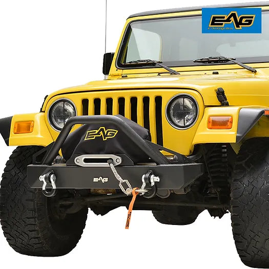 Paramount TJ, YJ Rock Crawler Stubby Front Bumper