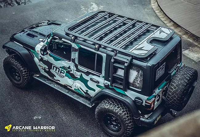 JL AW STORM Roof Rack with Slide Ladder Combo (Long Version)