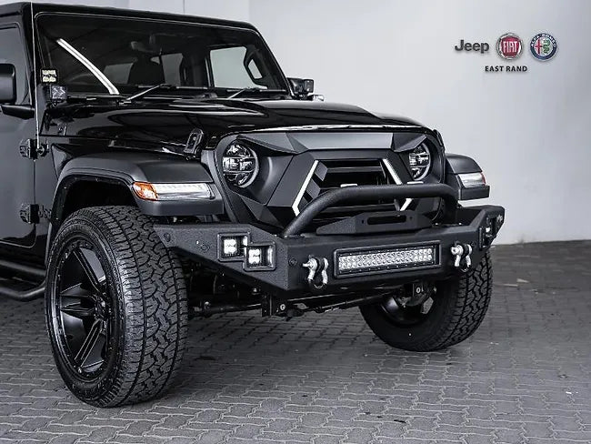 Paramount JL Full Width LED Light Style Front Bumper #51-8062