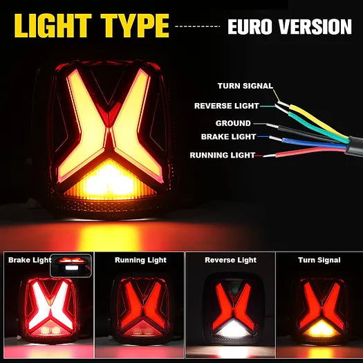 TJ Tail Light - Smoke Lens