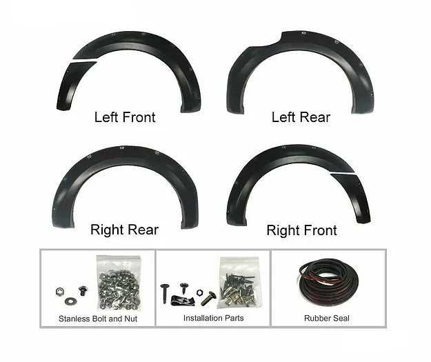 Forder Ranger T6 Wheel Arches/ Fender Flares w/ Stud