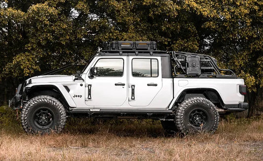 JT Chase Rack - Aluminum/ Carbon Steel Spare Tire Rack