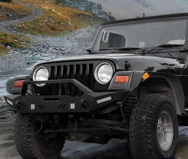 AL TJ/YJ Rock Crawler Full Width Front Bumper