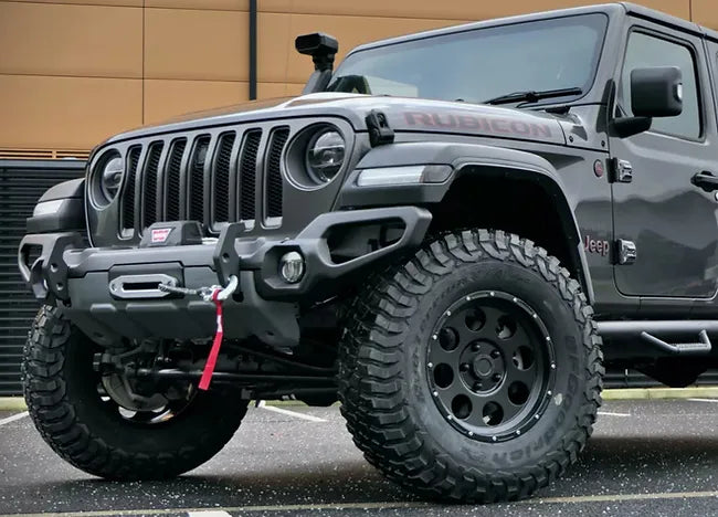 JL Venator Steel Front Bumper with Override Bar