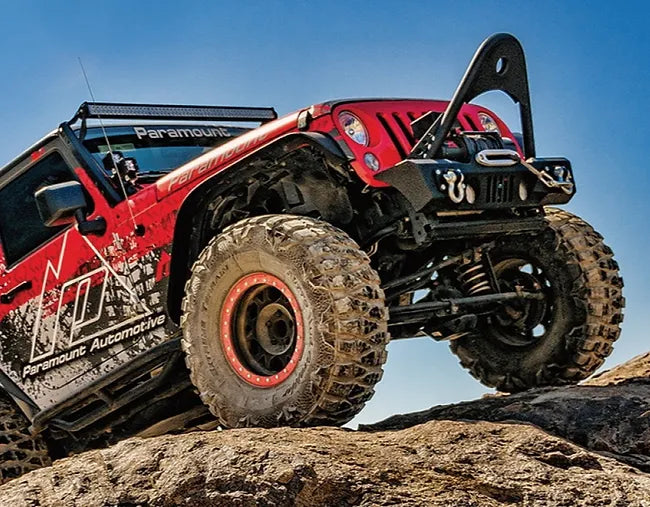 JK/JL Paramount Stubby Stinger Front Bumper