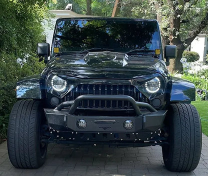 JK/JL/JT Longhorn Armor Stubby Front Bumper